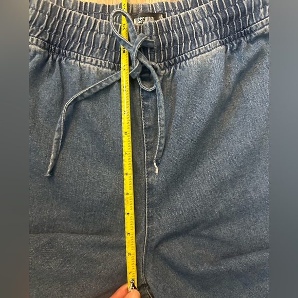 Women’s chambray like denim drawstring pants US6/28W - Picture 9 of 11